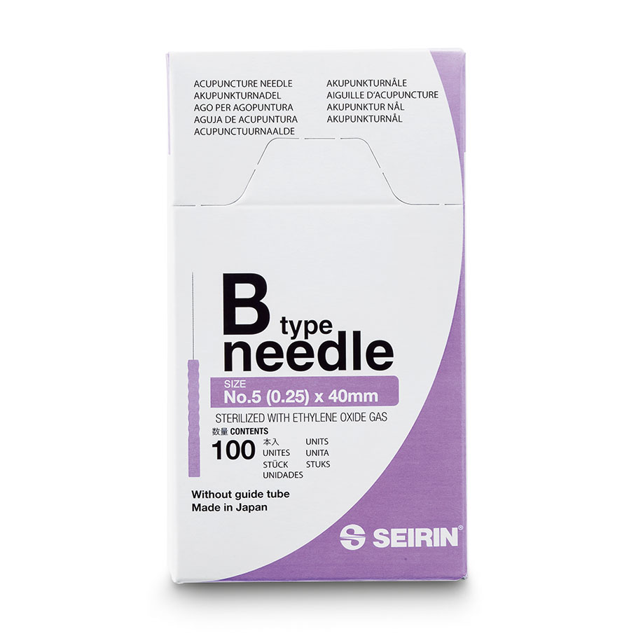 Standardnadeln B-Type 0,25x40 Nr. 5