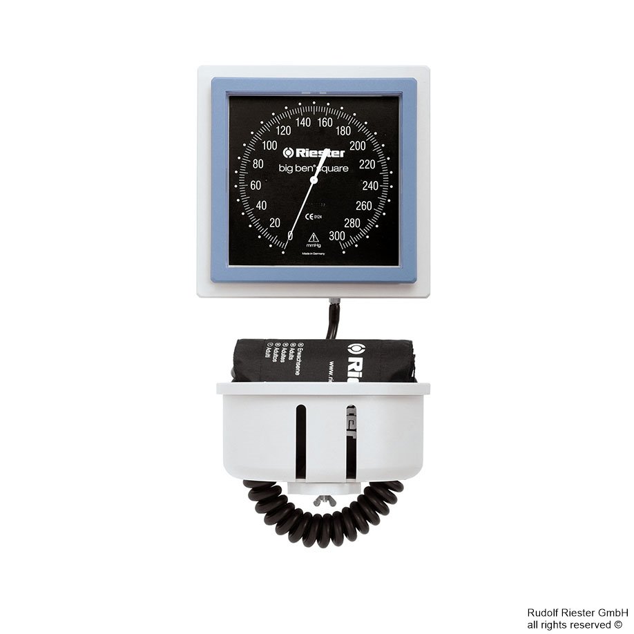 ri-former Blutdruckmessgerät big ben square mit Klettenmanschette Erwachsene,
