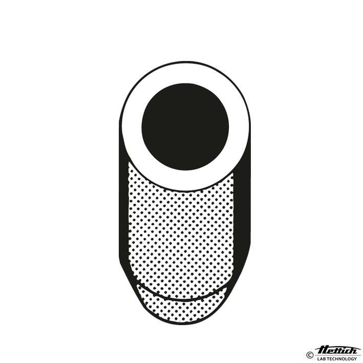 Adapter, 1-fach, Ø 30 x 90 mm