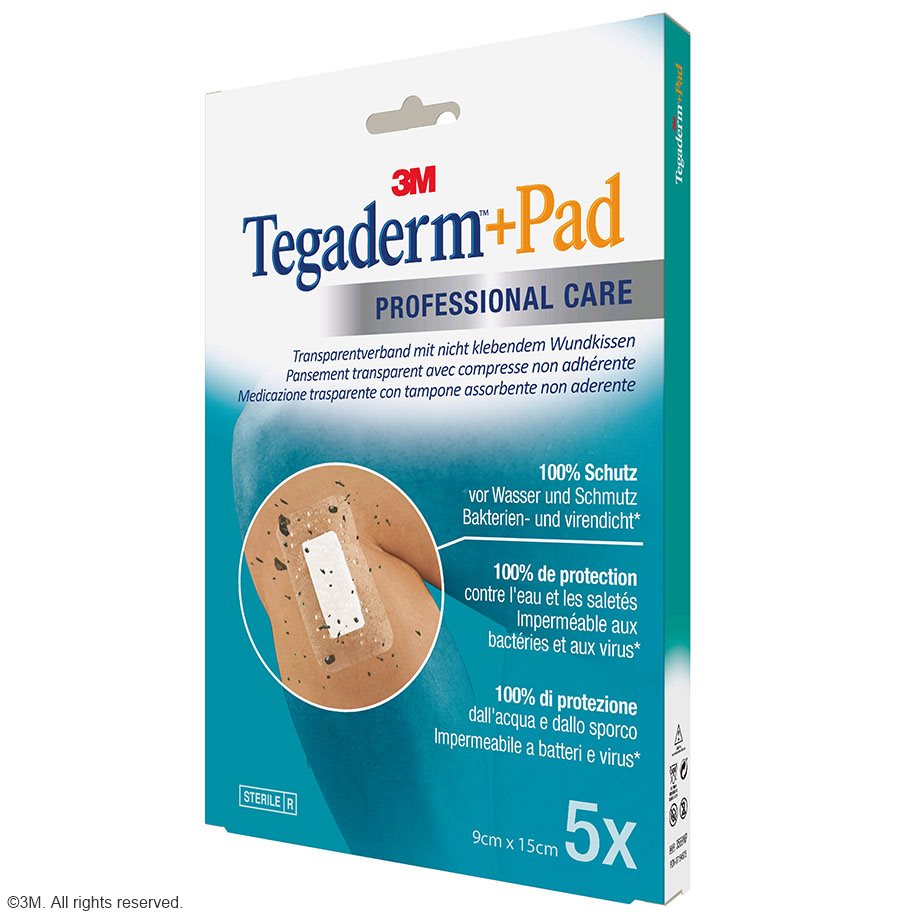 3M Tegaderm + Pad Transparentverband,
