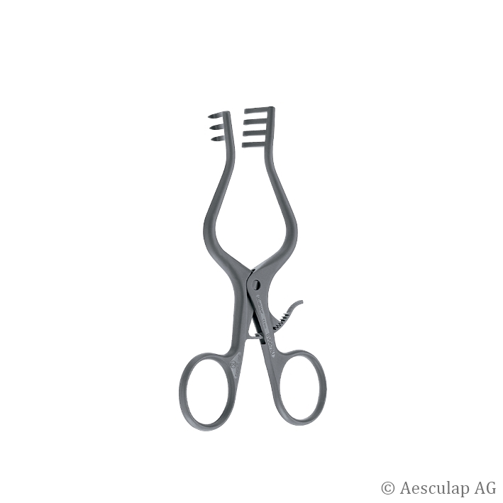 SUSI Wundspreizer Weitlaner, 3 x 4 Zähne