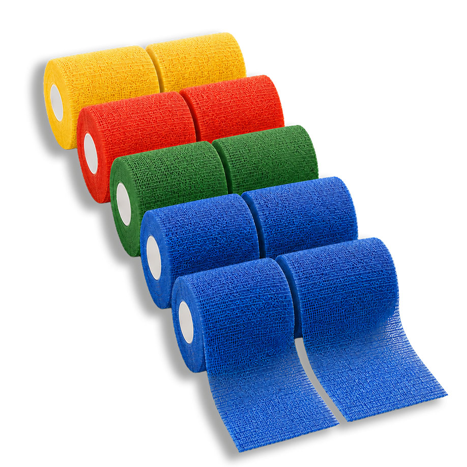 miro-haft krepp Fixierbinden Farbmix 20 m x 10 cm (10 Stck.)