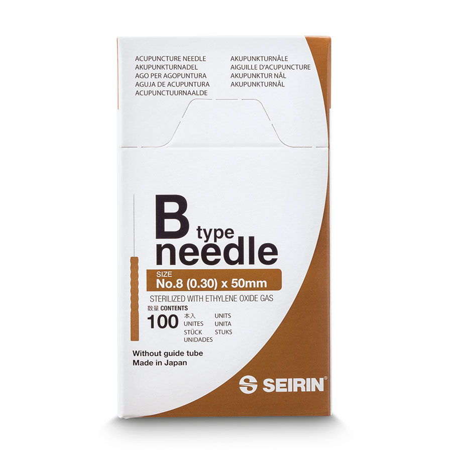 Standardnadeln B-Type 0,30x50 Nr. 8