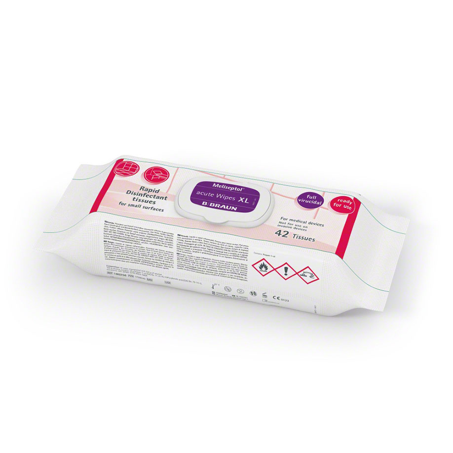 Meliseptol acute Wipes XL (42 Tücher)