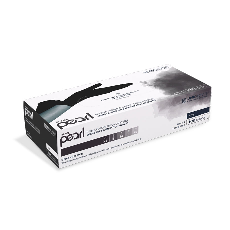 Black Pearl Nitril U.-Handschuhe Gr. XL