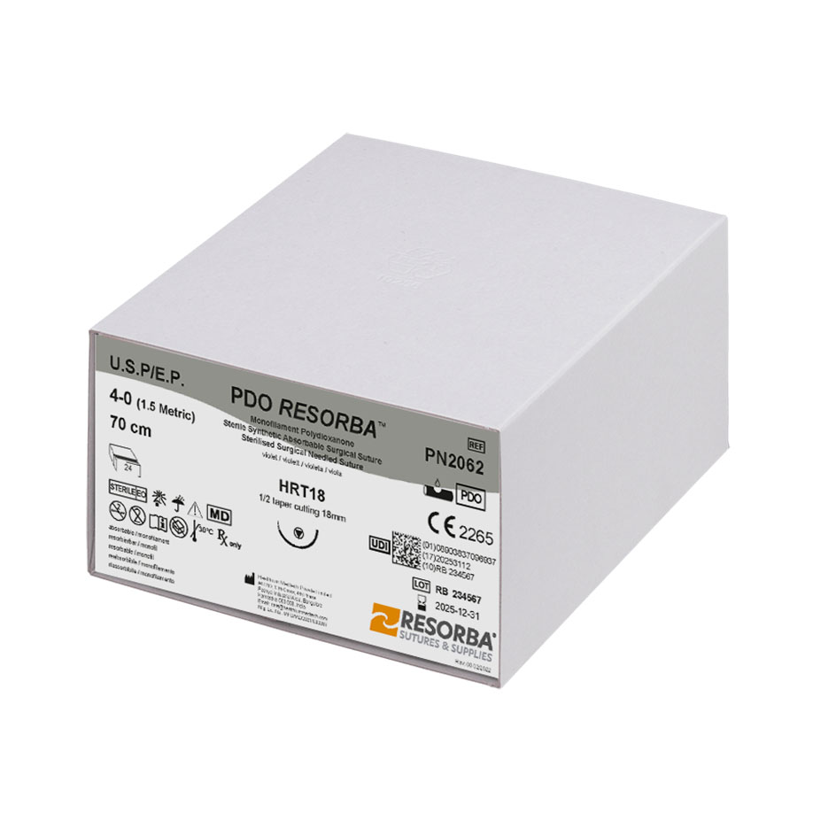 PDO RESORBA HRT 18 4/0=1,5 violett,