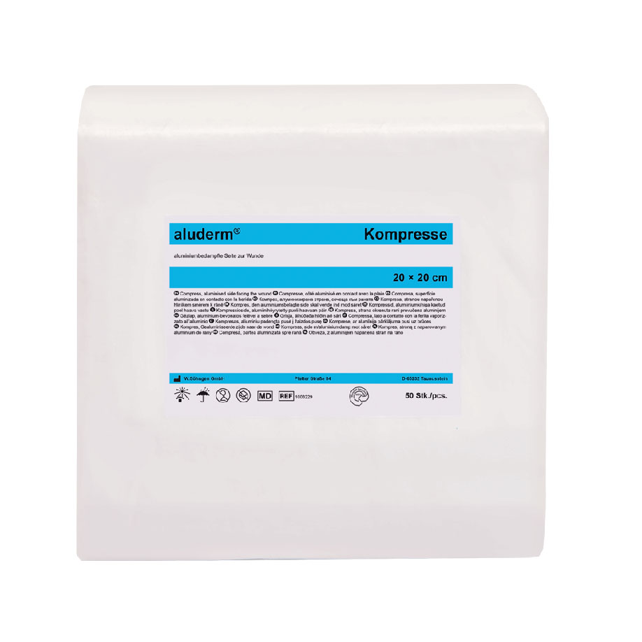aluderm Kompressen steril ca. 20 x 20 cm (50 Stck.)