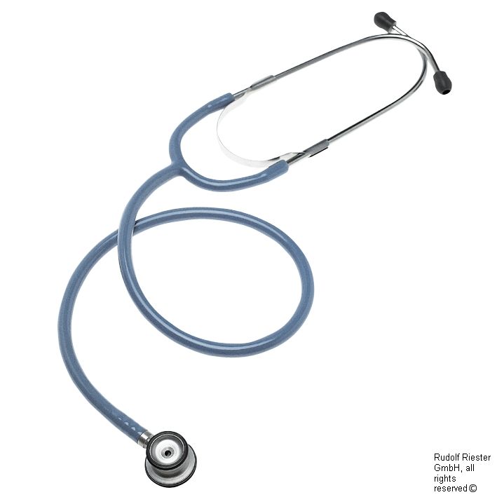 duplex neonatal Stethoskop blau,