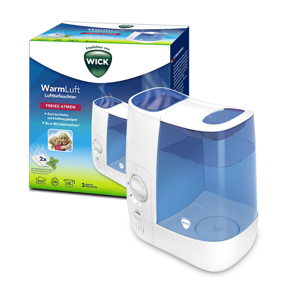 WICK Warmdampf-Luftbefeuchter WH845E2