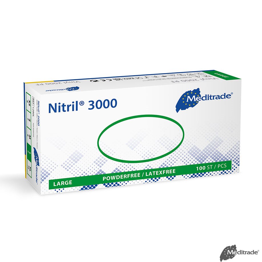 Nitril 3000 U.-Handschuhe, PF,
