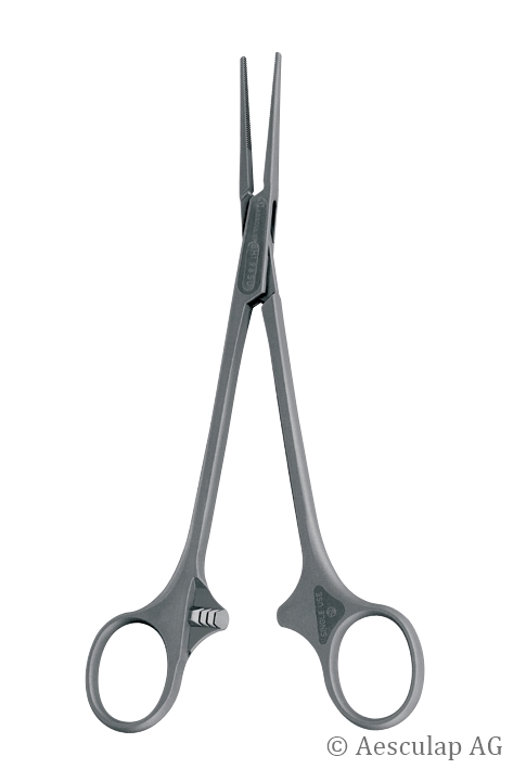 SUSI Arterienklemmen Birkett, gerade,