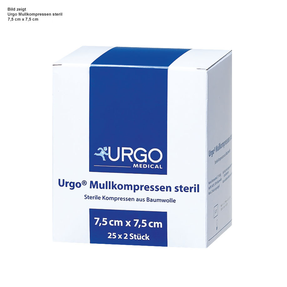Urgo Mullkompressen 8-fach steril,
