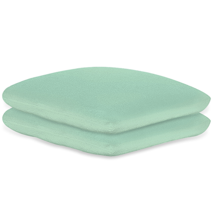 Kissenbezüge Frottee mint, 40 x 40 cm,