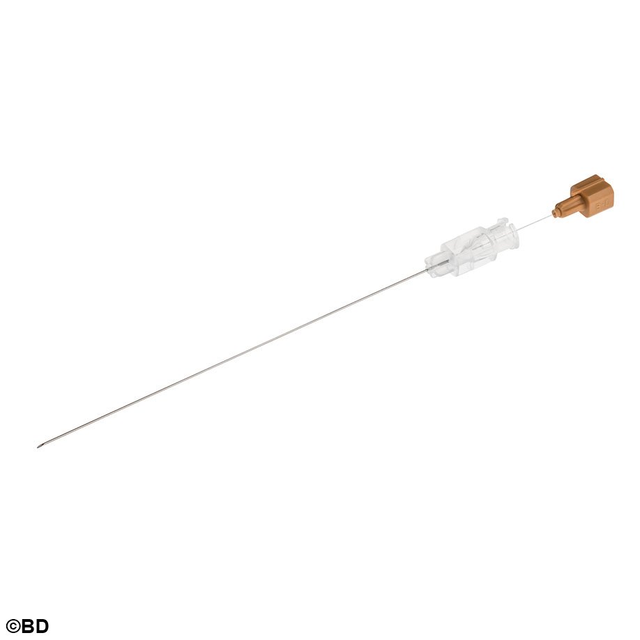 BD Spinalkanülen 26 G x 3 1/2'', 0,4 x 90 mm, braun (25 Stck.)