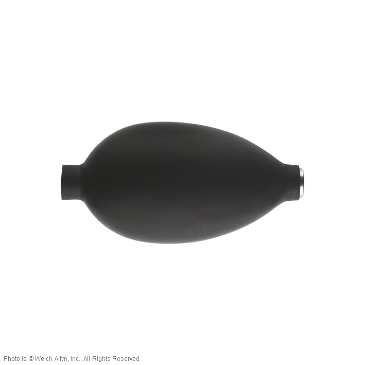 schwarzer Gummiball klein