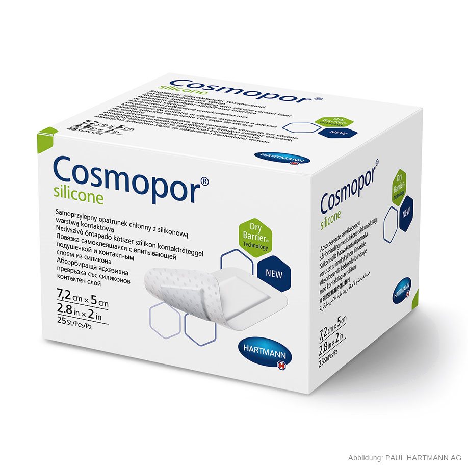 Cosmopor silicone Wundverband steril