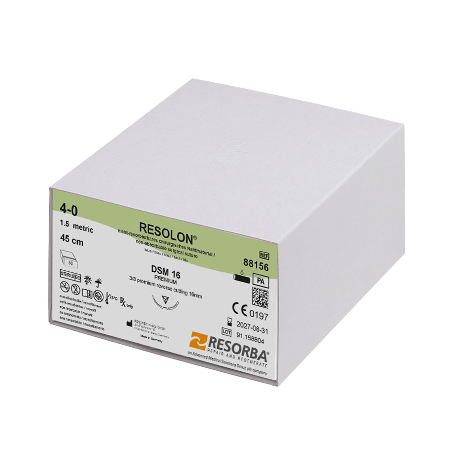 RESOLON DSM 16 4/0=1,5 blau monofil,