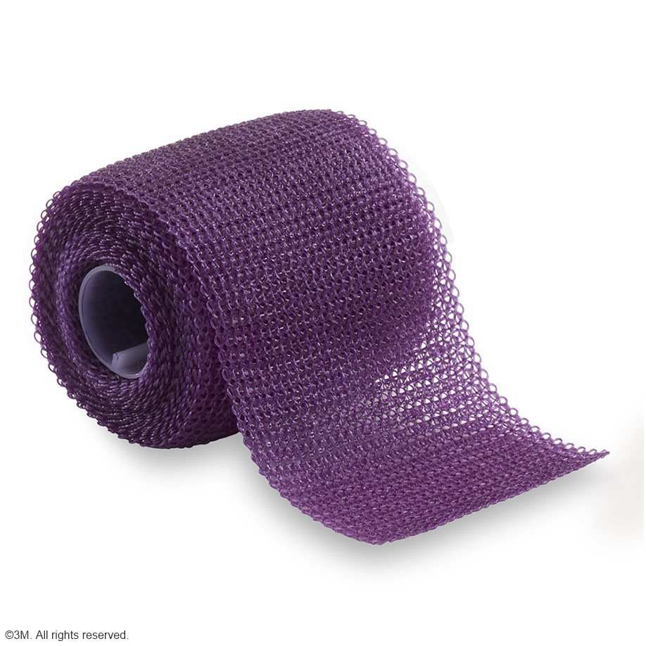 3M Scotchcast Soft Cast Stützverband, violett, 5 cm x 3,6 m (10 Stck.)