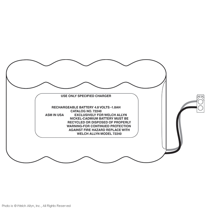 wiederaufladbarer Akkupack für Binokulares Indirektes Ophthalmoskop