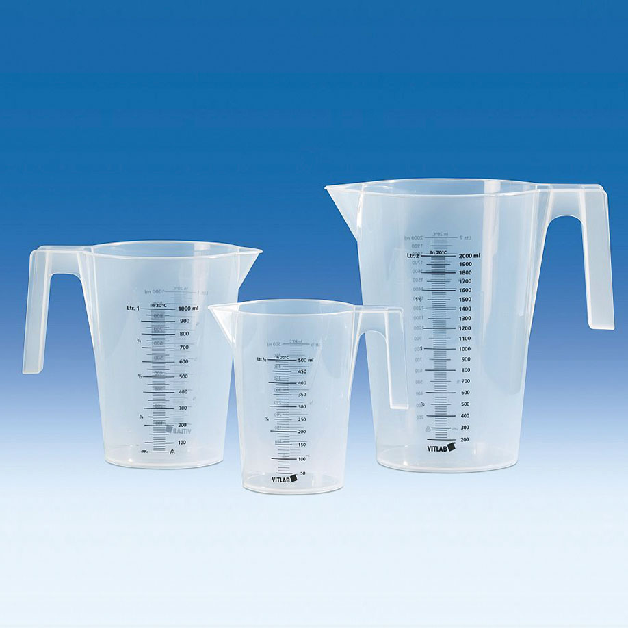Messbecher stapelbar, PP, 250 ml,