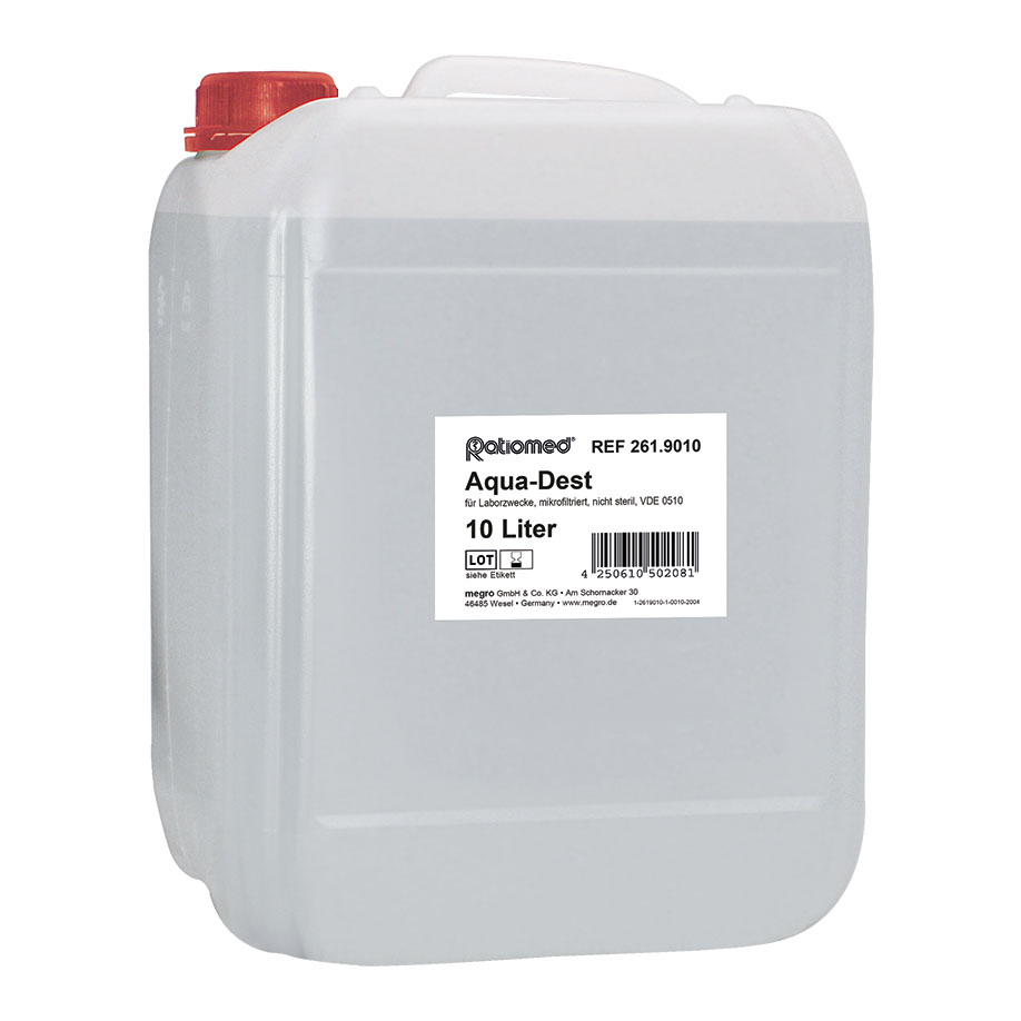 Aqua-Dest 10 Ltr. ratiomed