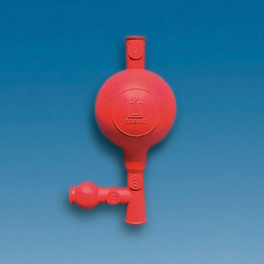 Pipettierball, NR, mit 3 Ventilen