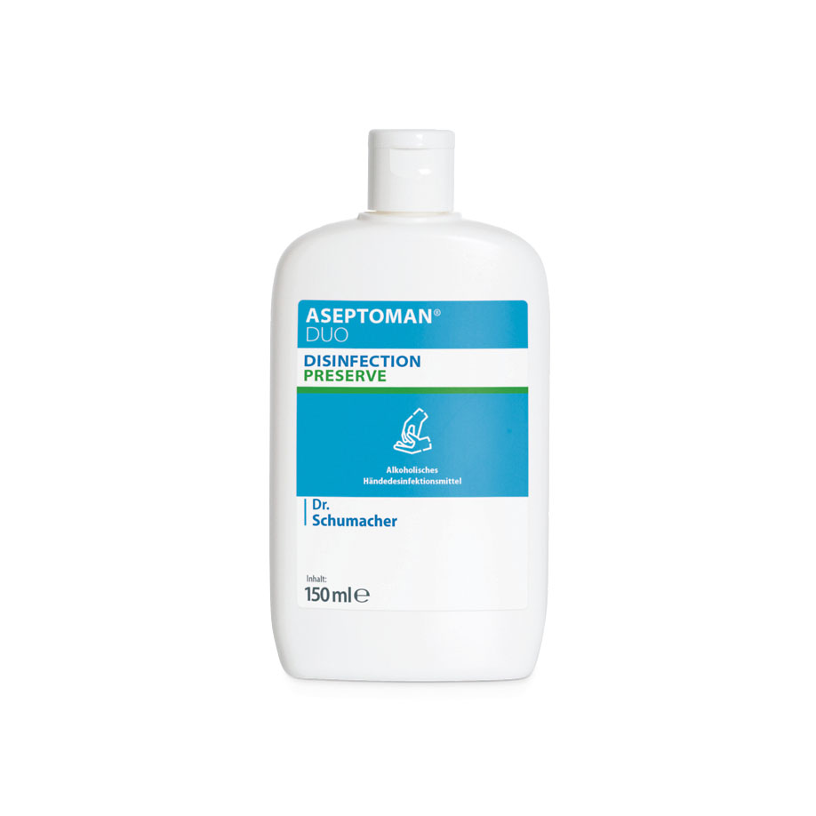 ASEPTOMAN DUO 150 ml Kittelflasche, Händedesinfektion