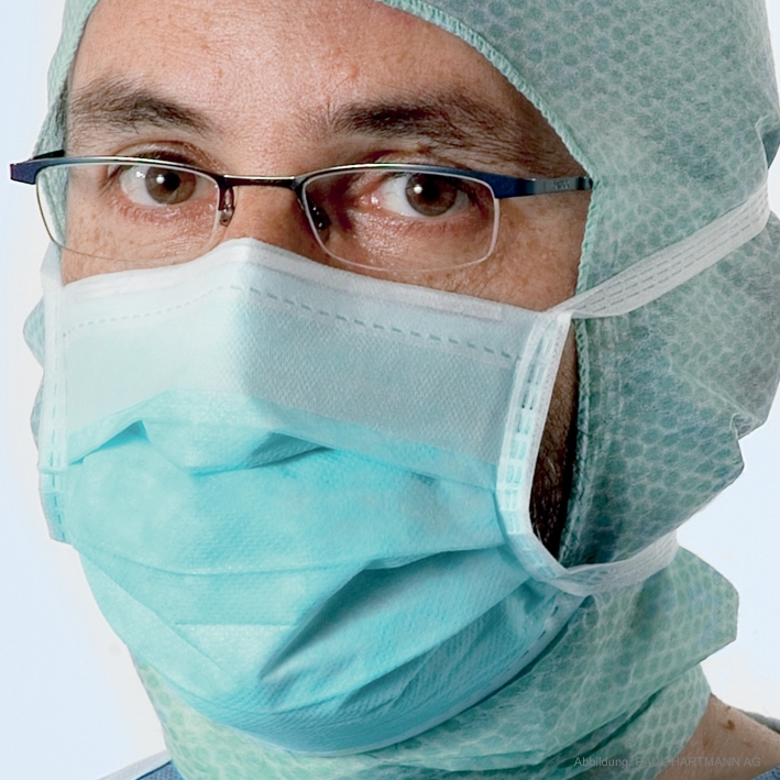 Foliodress mask Comfort Anti fogging OP-Masken grün (50 Stck.)