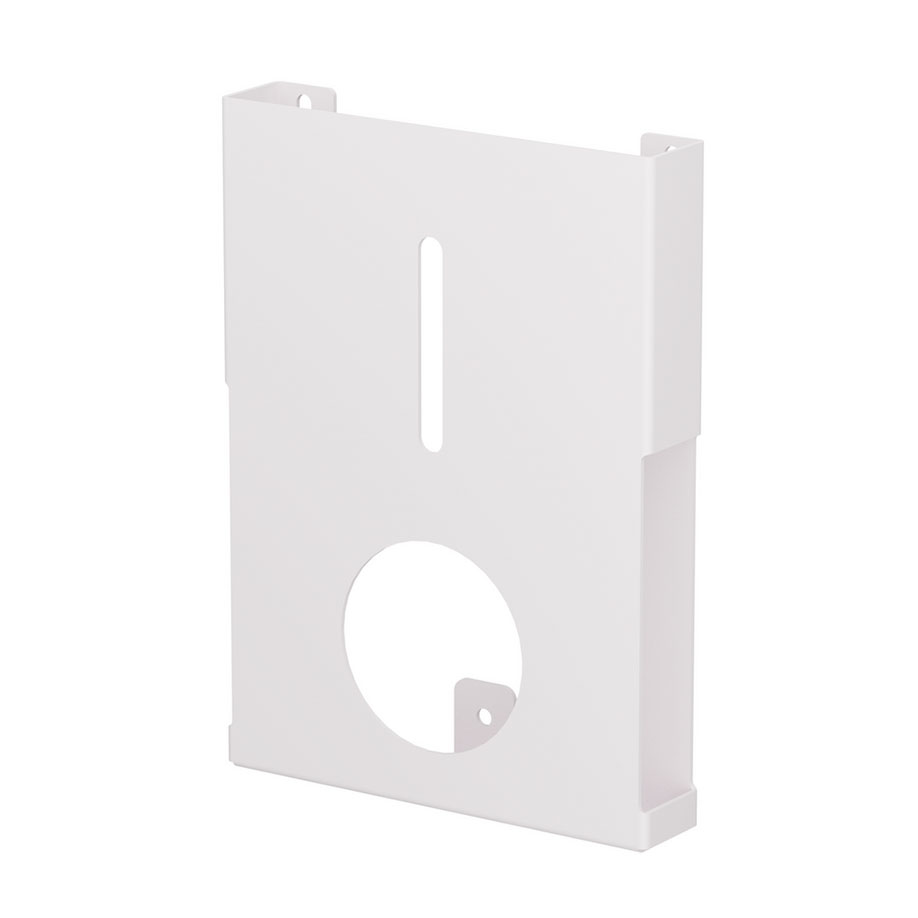 ingo-man Hygienebeutelspender HB Universal P IW, Aluminium, weiß pulverbeschichtet (RAL 9010)