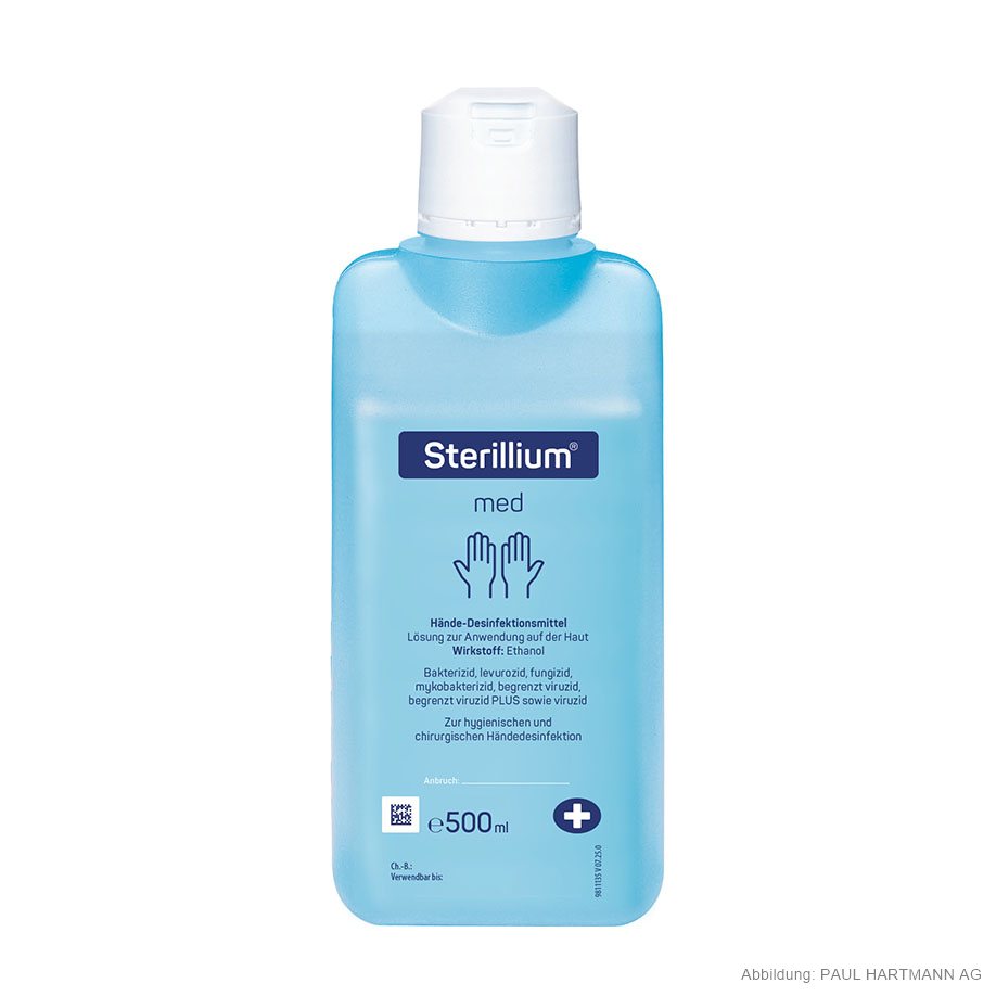 Sterillium med 500 ml Händedesinfektion