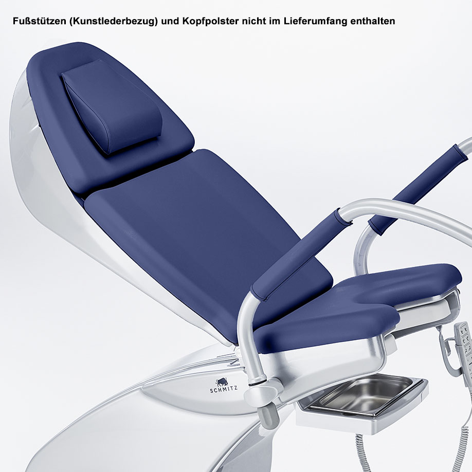 arco-matic 200 M, Untersuchungs- und Behandlungsstuhl, Comfort atlantikblau