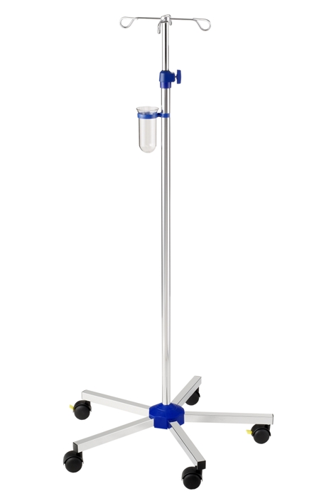 Infusionsständer verchromt ohne