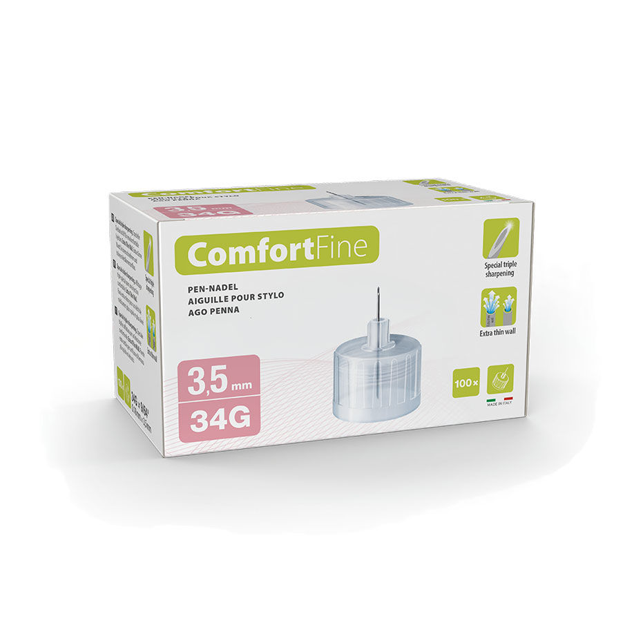 ComfortFine Pen-Nadel 0,18 x 3,5 mm (100 Stck.)