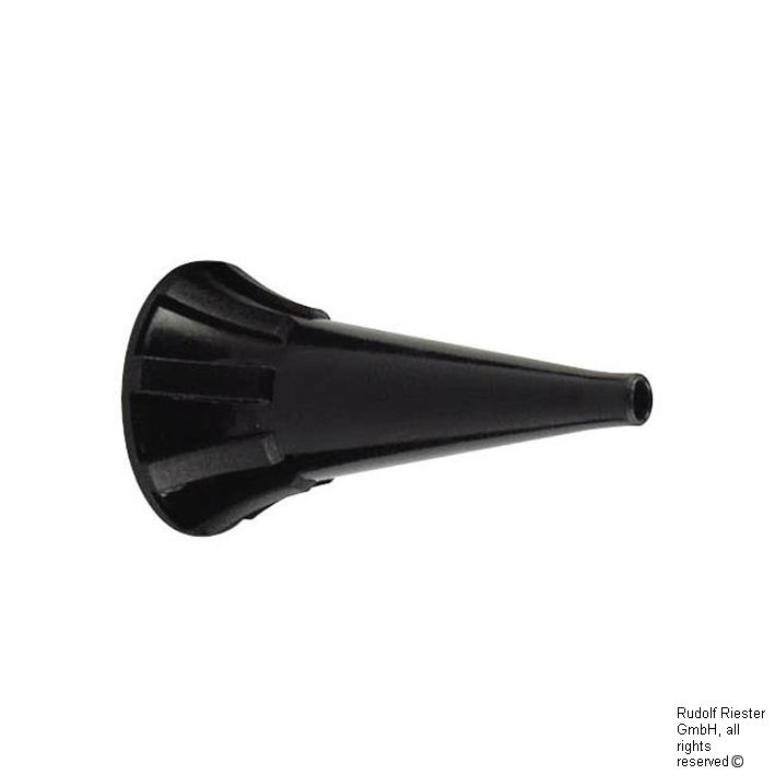 Trichter, wiederverwendbar, Ø 2,5 mm, schwarz (10 Stck.)