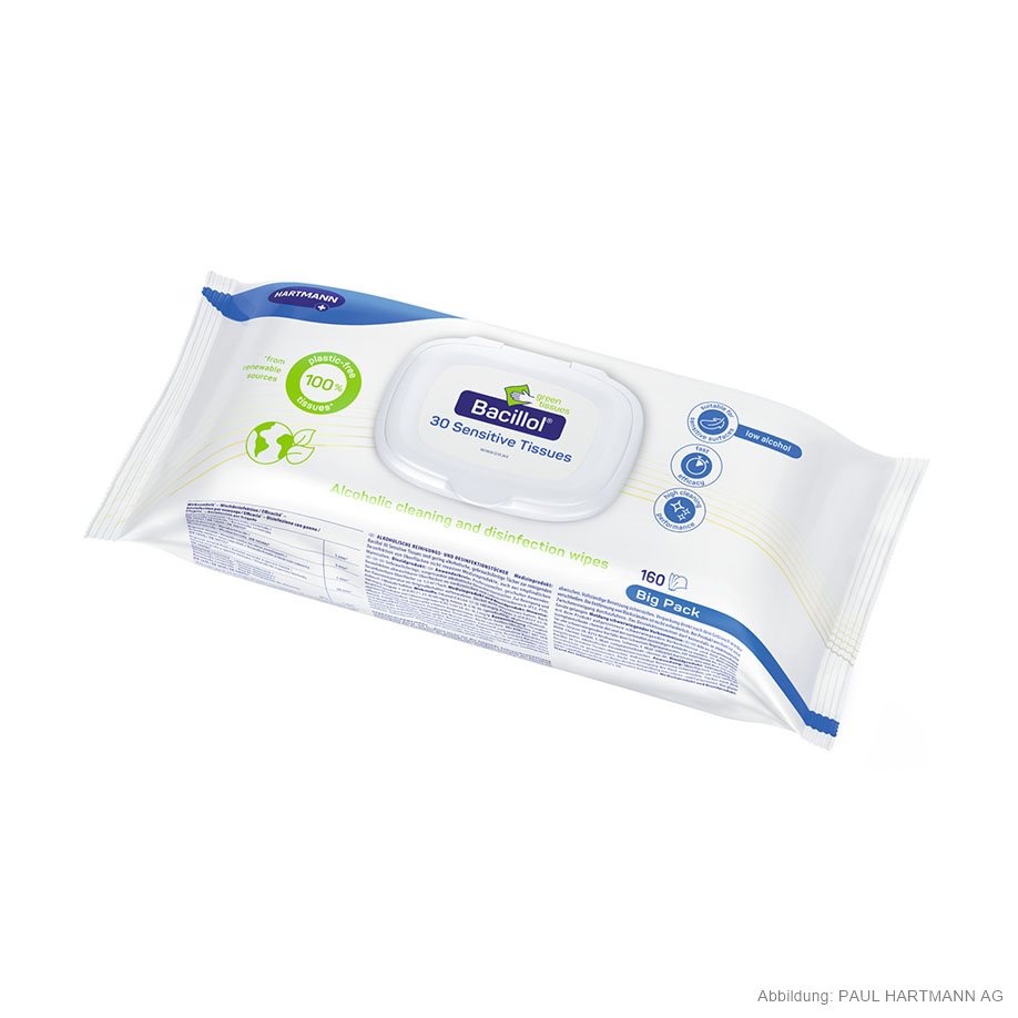 Bacillol 30 Sensitive Green Tissues
