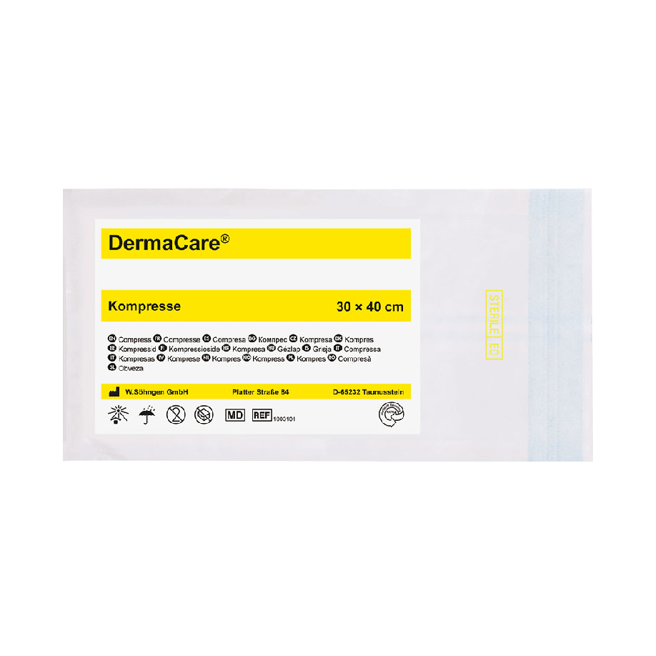 DermaCare Kompresse 30 x 40 cm, steril, einzeln verpackt
