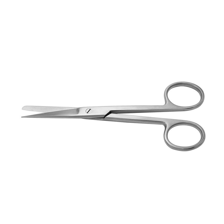 chir. Schere gerade, spitz/stumpf