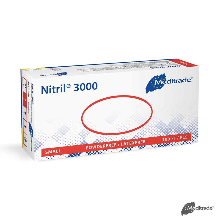 Nitril 3000 U.-Handschuhe, PF,