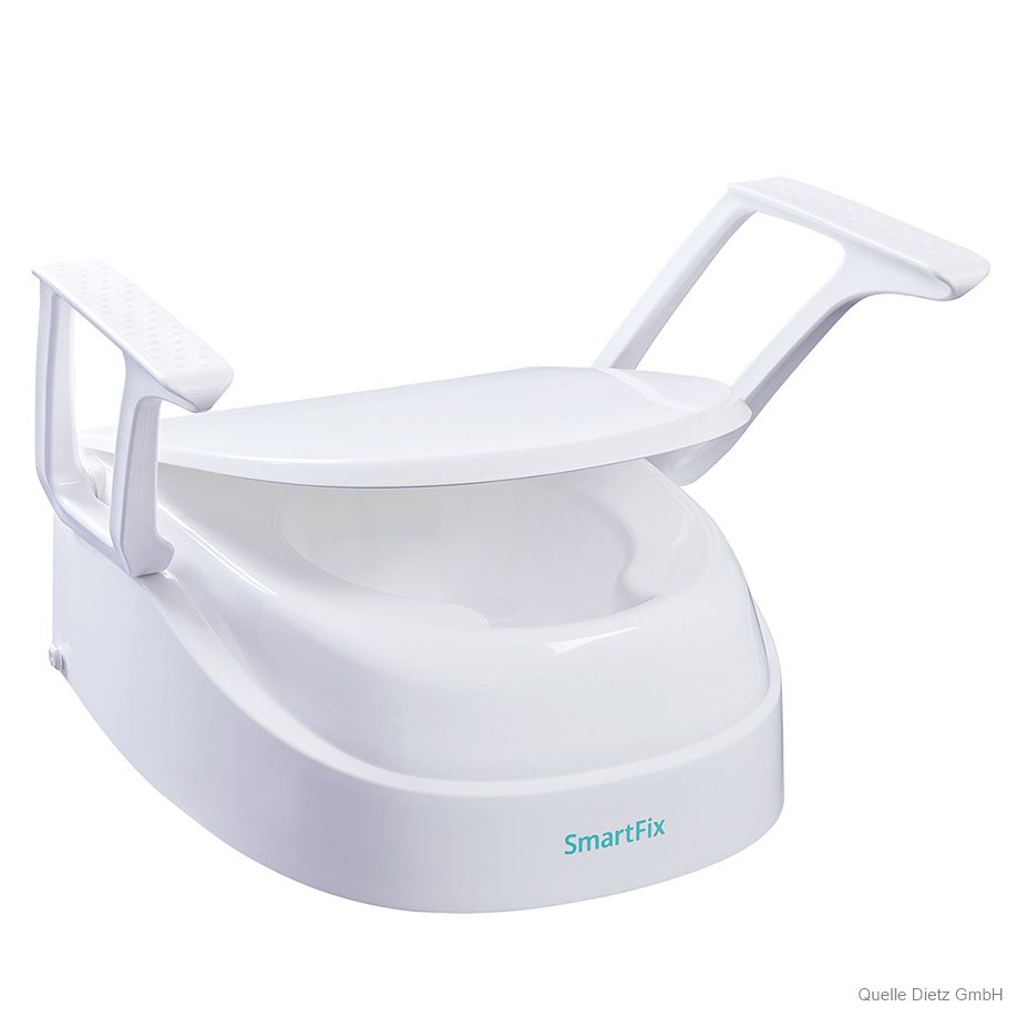 Toilettensitzerhöhung SmartFix weiß,