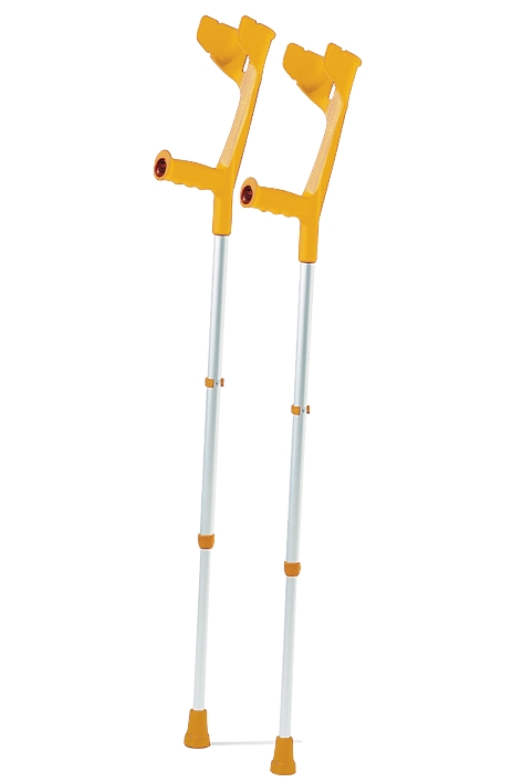 *Unterarmgehstützen chromgelb