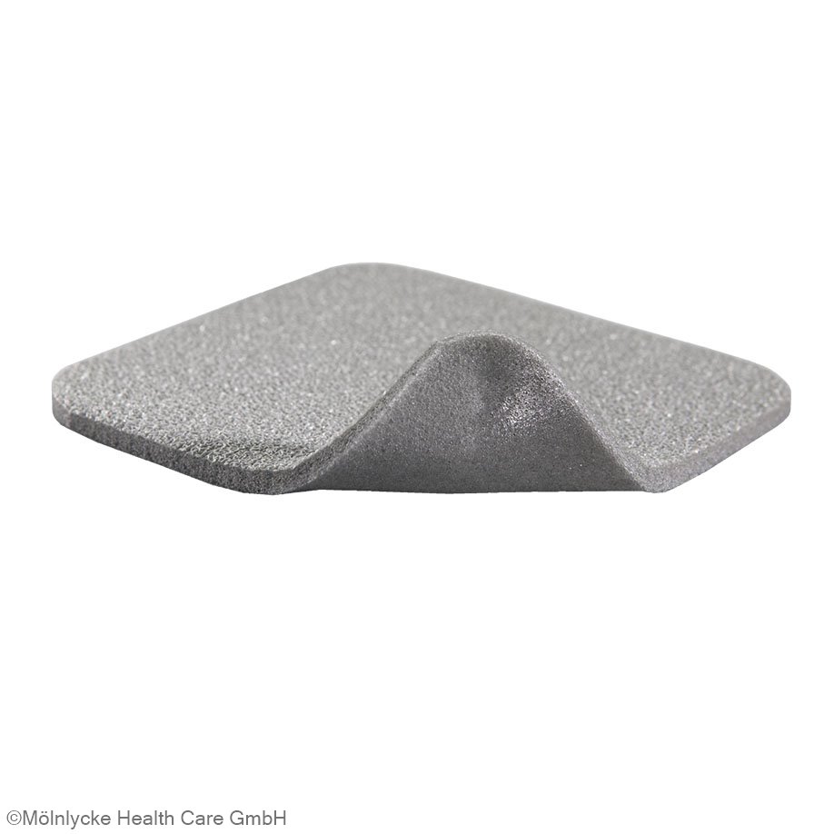 Mepilex Ag Schaumverband steril, 15 x 15 cm (5 Stck.)