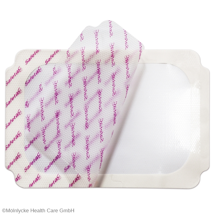 Mepitel Film Folienverband, steril, 6 x 7 cm (10 Stck.)