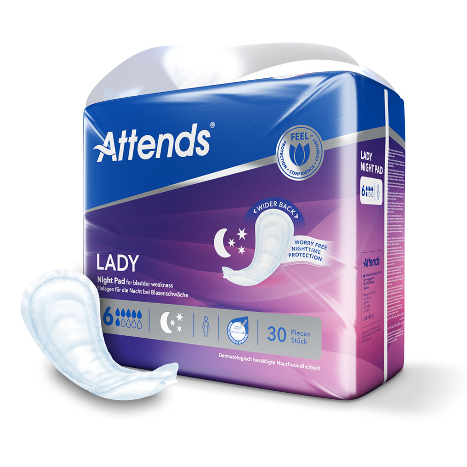 Attends Lady Night Pad 6,