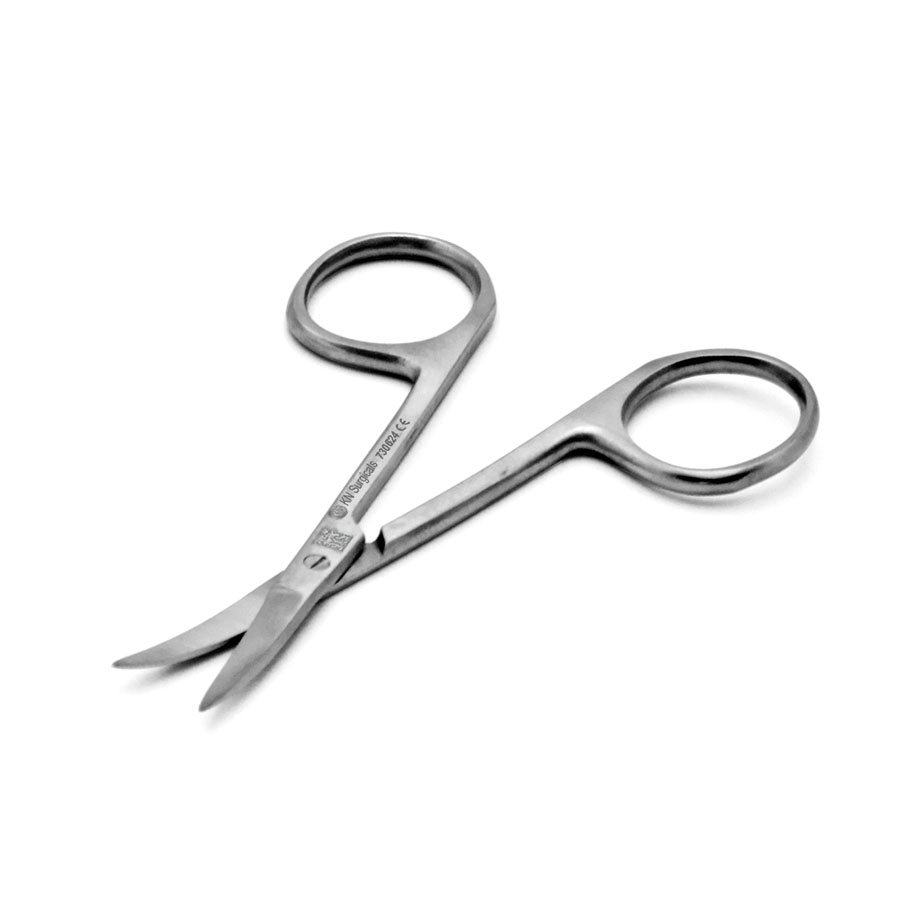 feine Nagelschere ratiomed gebogen, 9 cm