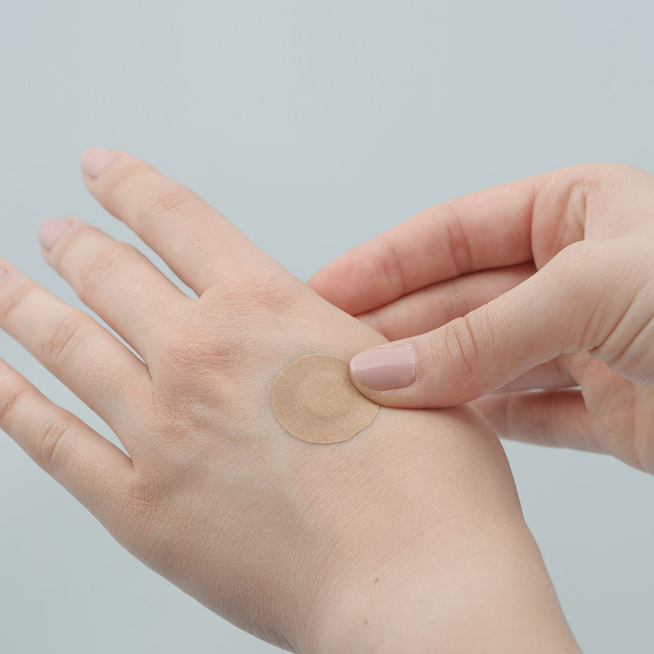 FORTE ELASTIC round Pflasterstrips