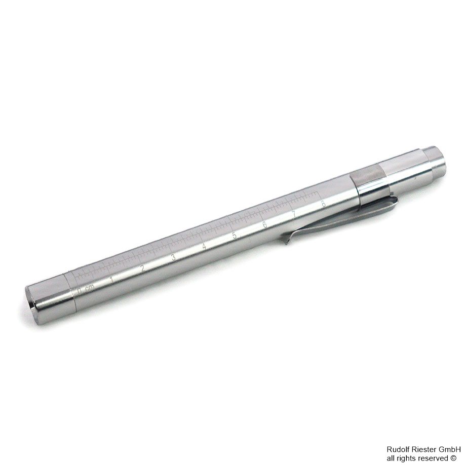 ri-pen Diagnostikleuchte, silber, LED 3 V, inkl. 2 Batterien Typ AAA
