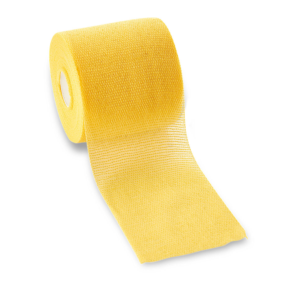 miro-haft fein Fixierbinde gelb,