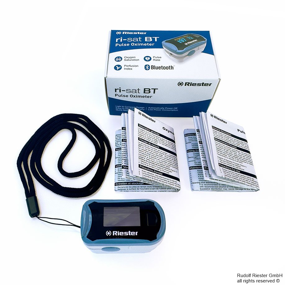 ri-sat BT Pulsoximeter mit Bluetooth