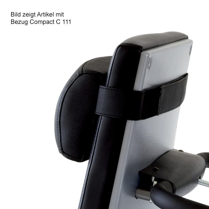 Kopfpolster, verschiebbar und abnehmbar