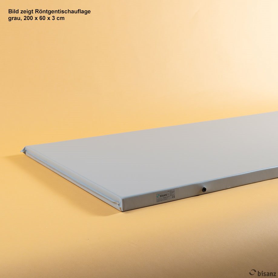 Röntgentischauflage grau
